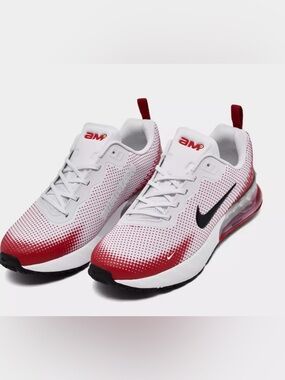 Nike Air Max Phoenix Big Kids' Shoes (White/Red/Black) New/Box Size 7